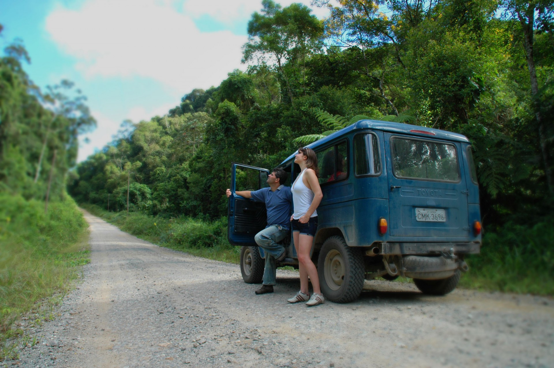 Road to Salve Floresta eco-lodge
